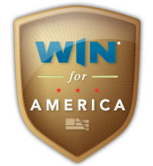 WIN for America Badge