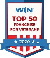 2020 Top 50 Franchise for Veterans Award