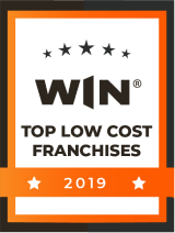Top Low Cost Franchises Badge 2019
