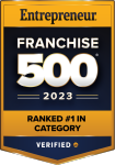 Number 1 ranked franchise badge