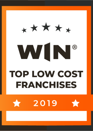 Top Low Cost Franchises Badge 2019