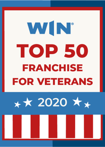Top 50 Franchise for Veterans Badge 2020