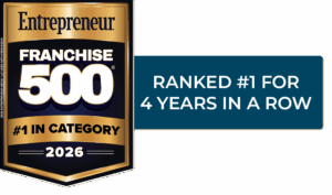 #1 Ranked for four years in a row badge